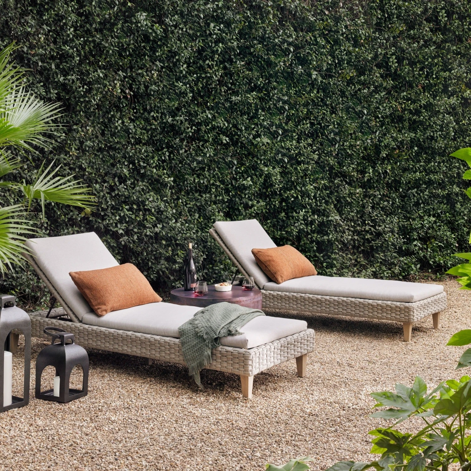 Basil Outdoor End Table - Image 7