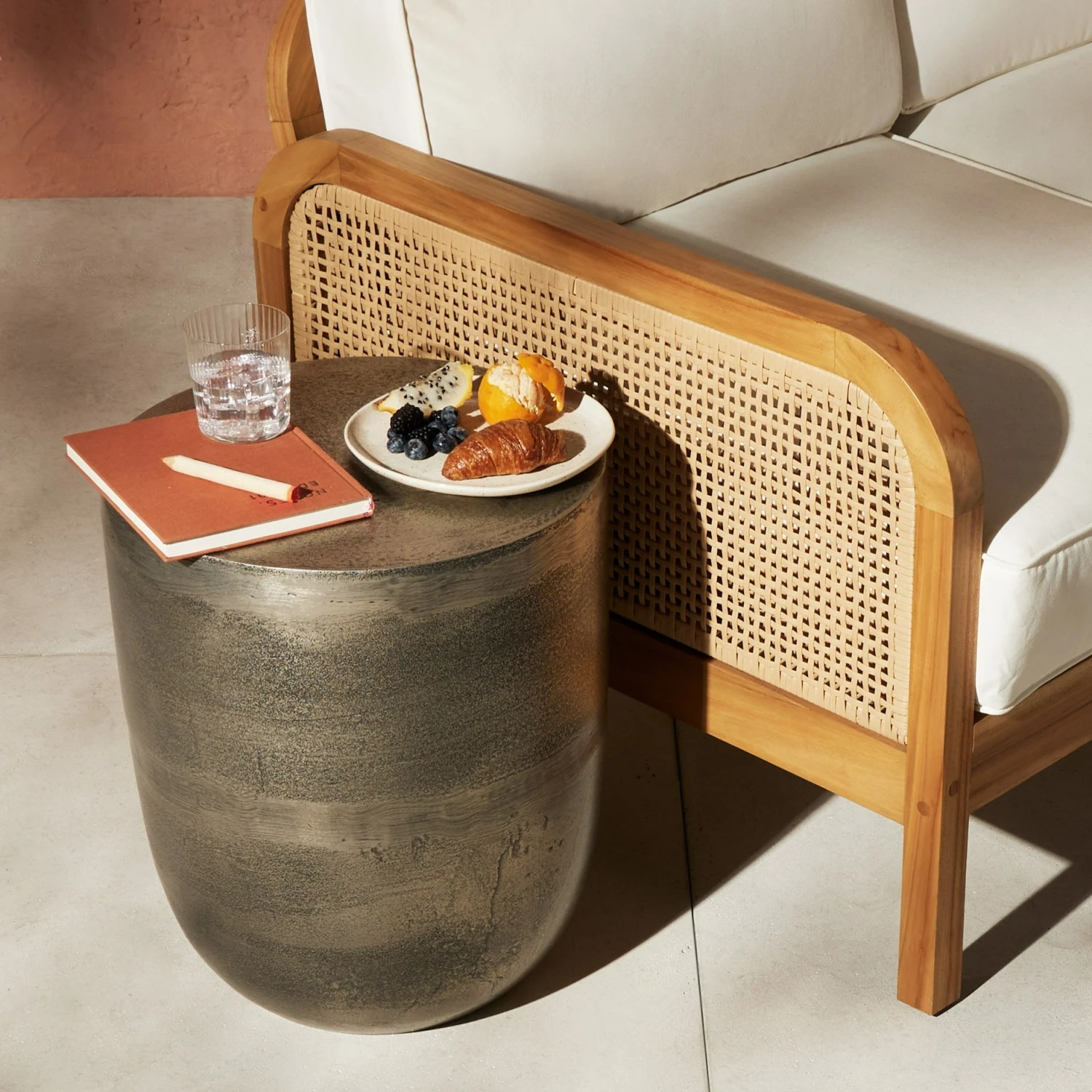 Basil Outdoor Drink Table - Image 4