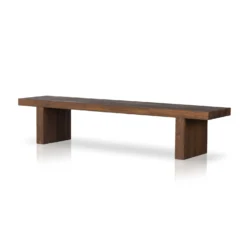 Encino Outdoor Dining Bench