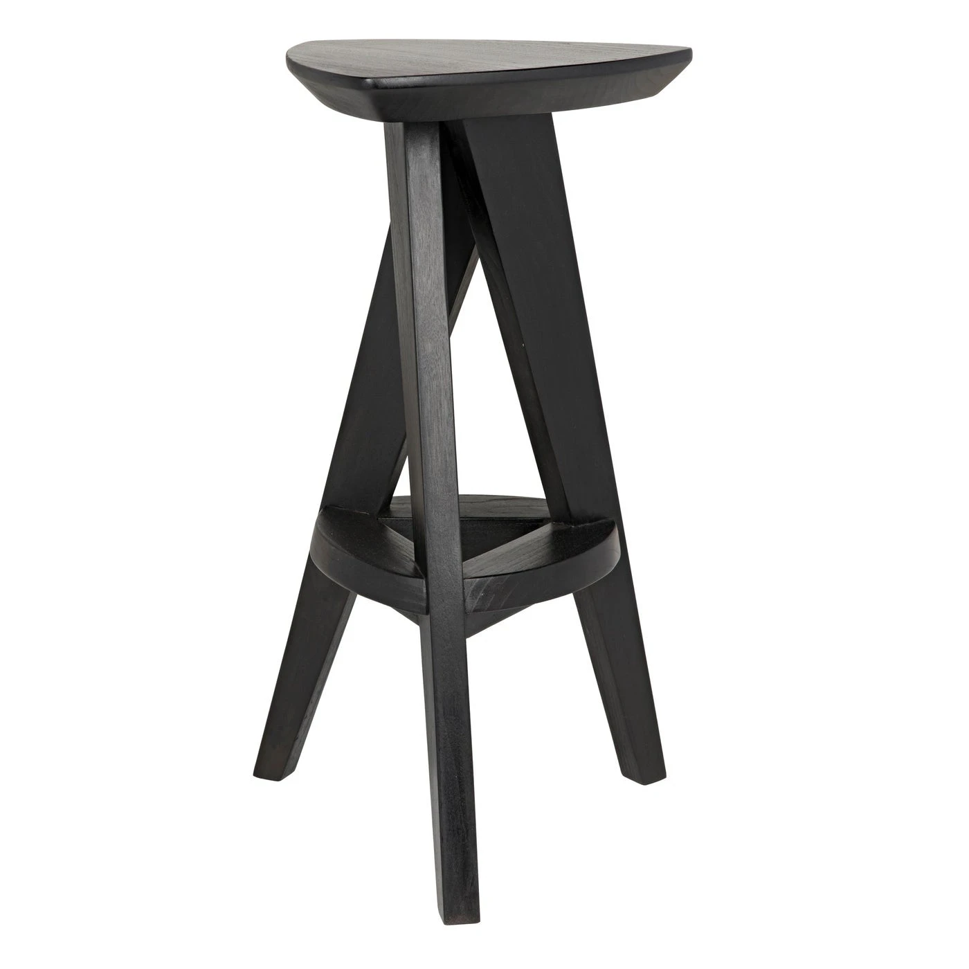 Noir Twist Counter Stool