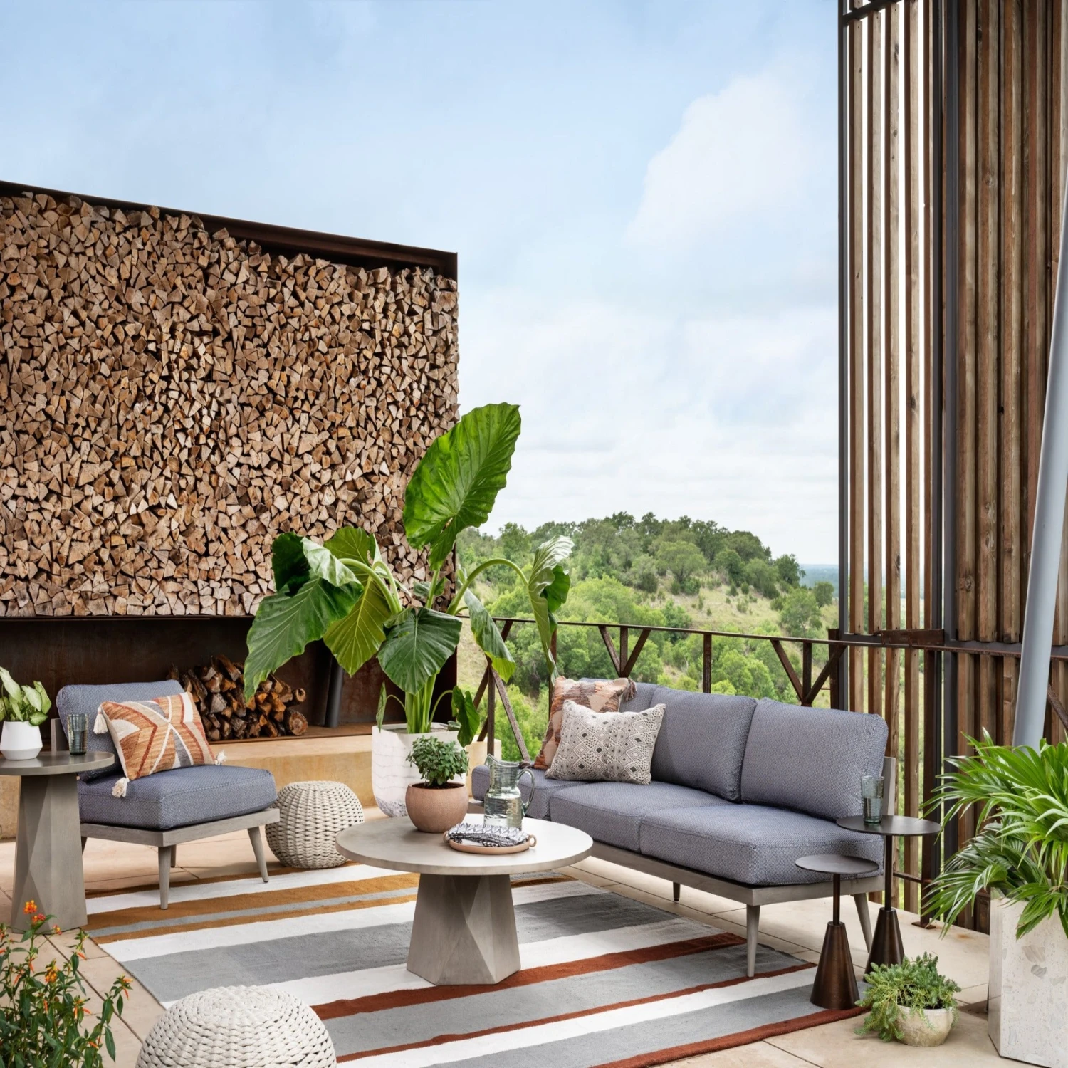 Bowman Outdoor End Table - Image 3