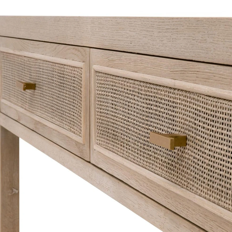 Cane 2-Drawer Entry Console - Image 4