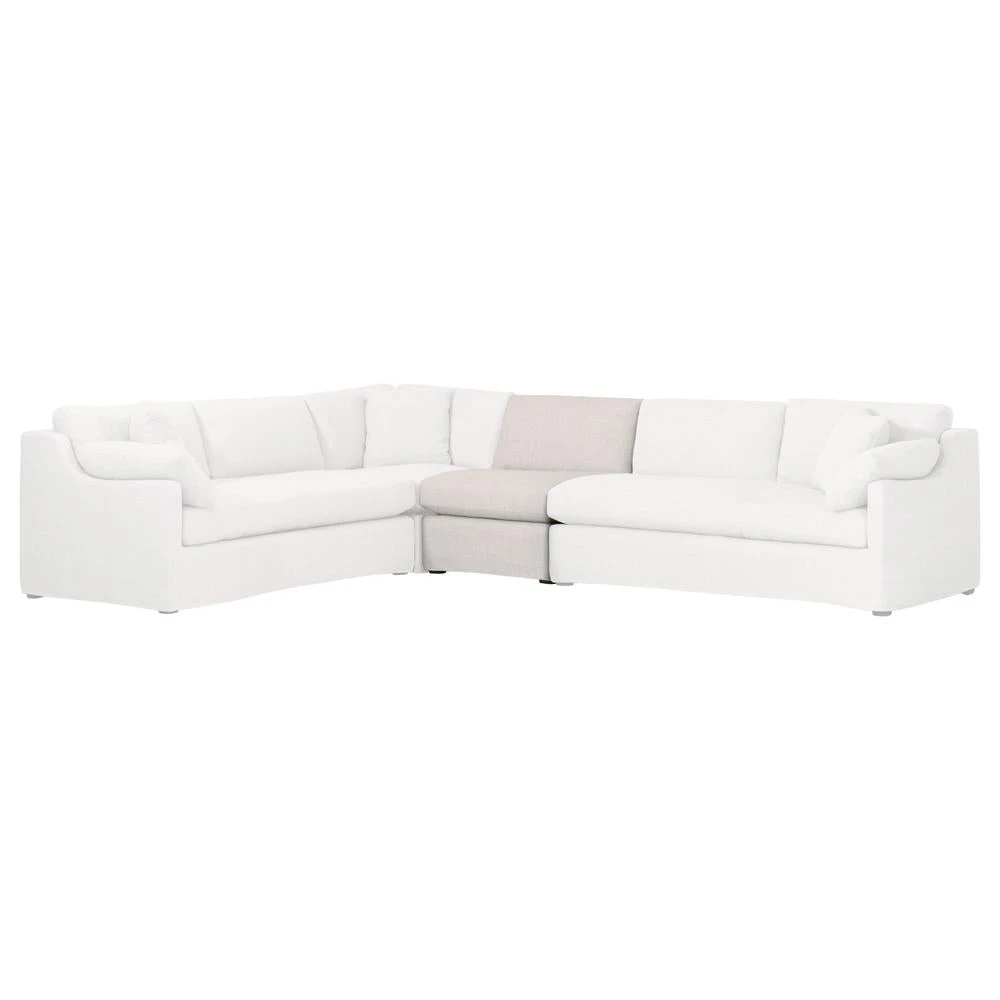Lena Modular Slope Arm Slipcover 1-Seat Armless Chair - Image 6