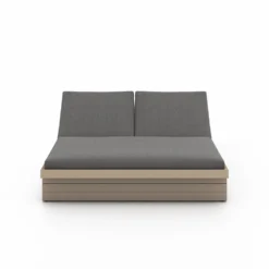 Leroy Outdoor Double Chaise