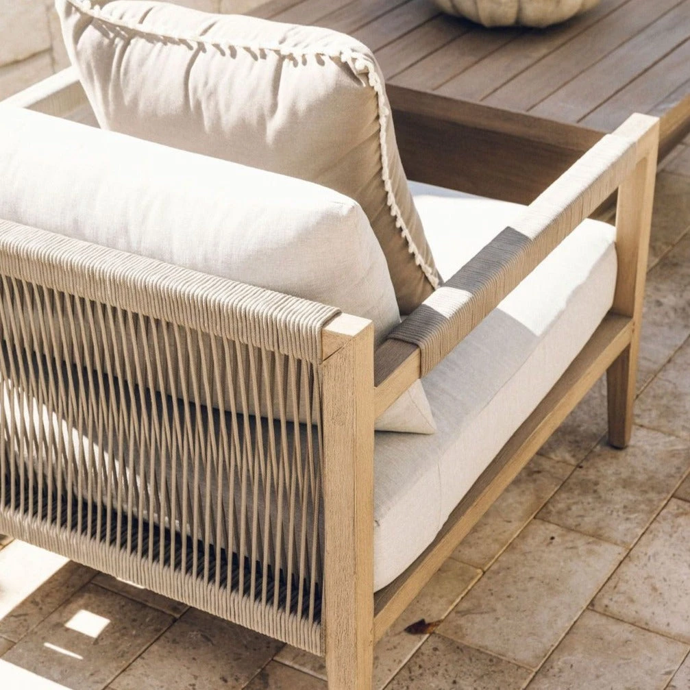 Sherwood Outdoor Chair, Washed Brown - Image 8