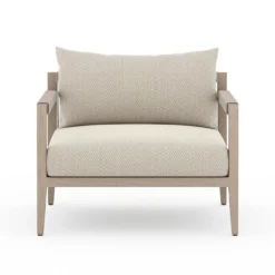 Sherwood Outdoor Chair, Washed Brown