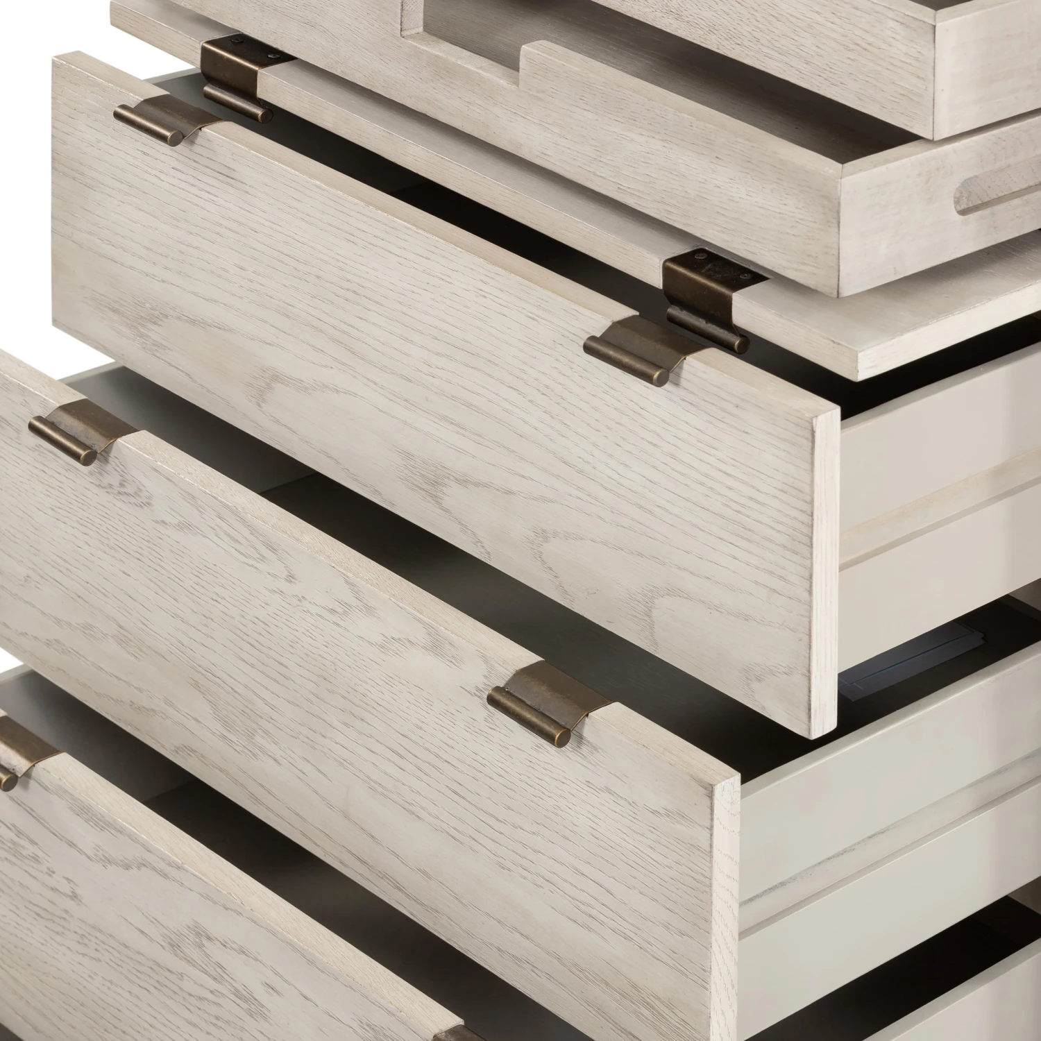 Viggo Tall Dresser-Vintage White Oak - Image 7