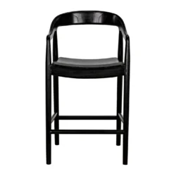 Noir Reina Counter Stool