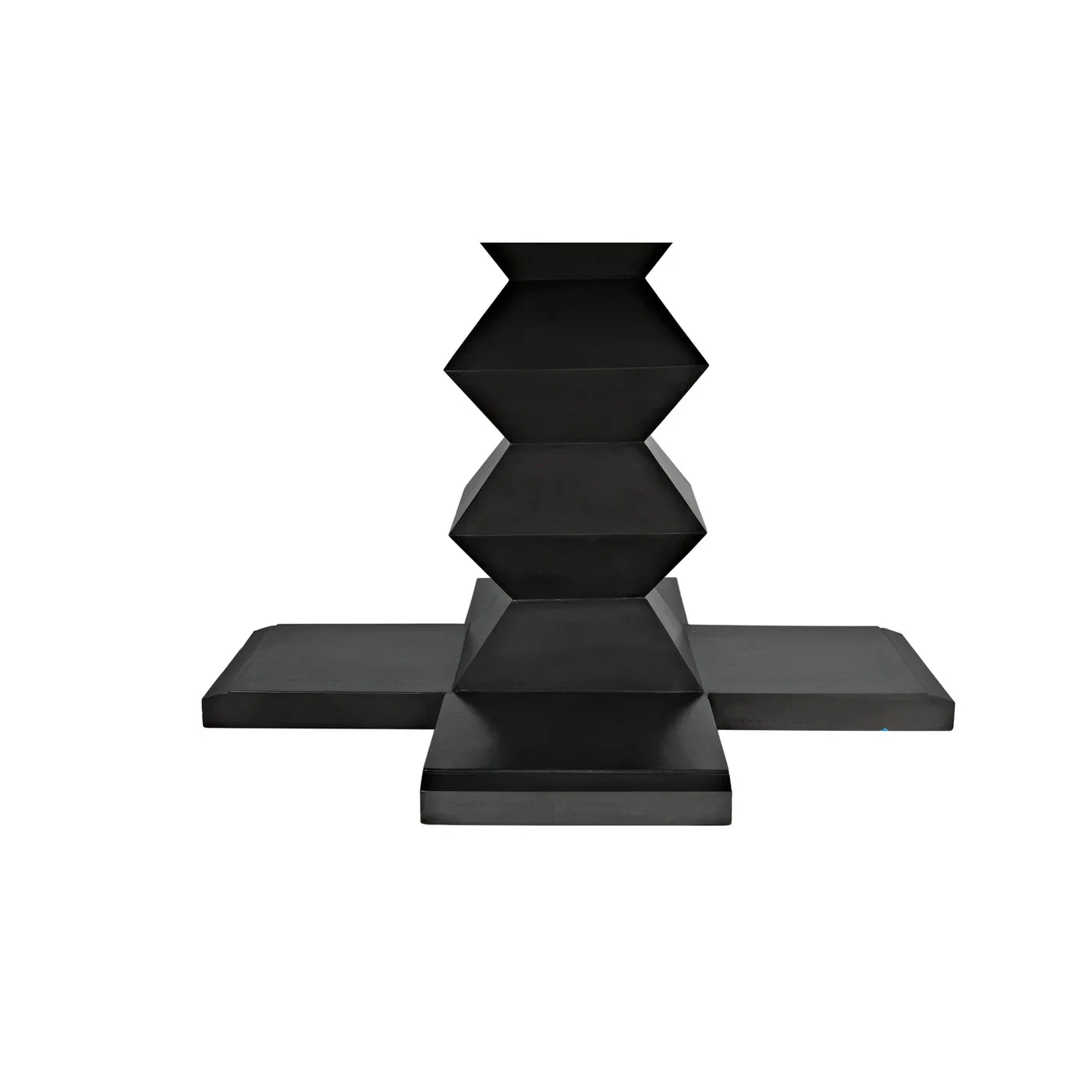 Noir Zig-Zag Dining Table - Image 18
