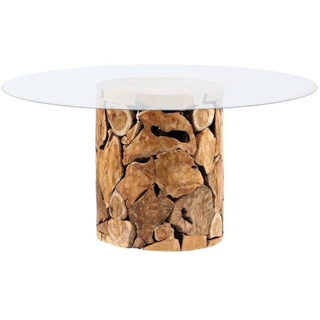 Wood Root Round Dining Table - Image 2
