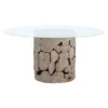 Wood Root Round Dining Table