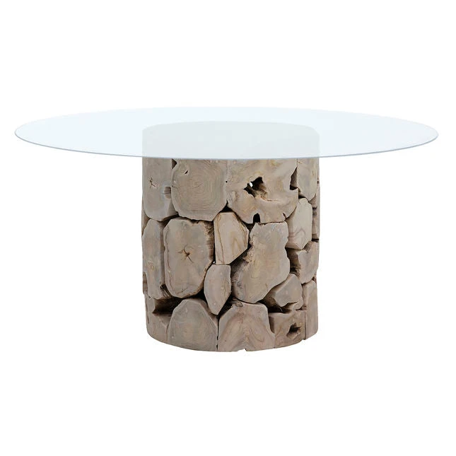 Wood Root Round Dining Table